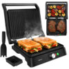 eng_pl_Ruhhy-26176-2000W-Electric-Grill-Toaster-19361_10 Elektrisk kontaktgrill og paninigrill 2000 W med temperaturregulering – sort