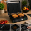 eng_pl_Ruhhy-26176-2000W-Electric-Grill-Toaster-19361_6 Elektrisk kontaktgrill og paninigrill 2000 W med temperaturregulering – sort