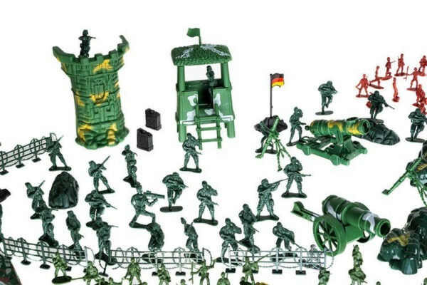 115365.jpg Militærbase-legetøj med 300 dele og opbevaringstaske