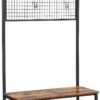 115671.jpg Skohylde med tøjbøjle XL vintage brun/sort industrielt design