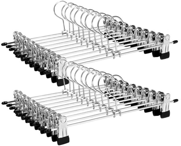 121245.jpg Buksebøjler i metal, 31 cm - forkromet, pakke med 20