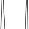 HSR23BK-0.jpg Tøjstativ i stål mat sort 92,5×33,5×153 cm
