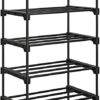 LSA25BK-0.jpg Skostativ Fleksible - reol 45x30x174 cm - Sort
