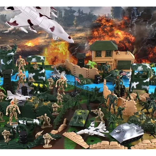 eng_pl_Military-base-300-pieces-23432-17530_2 Militærbase-legetøj med 300 dele og opbevaringstaske