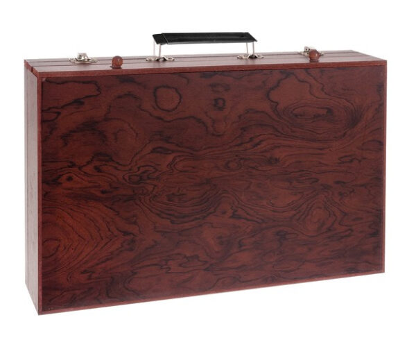 eng_pl_Painting-set-in-a-case-148pcs-15254_3 Stort malesæt i trææske med skuffe – 148 dele