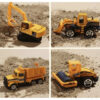 eng_pl_TIR-truck-set-with-6-cars-22481-17227_1 Legetøjslastbil med biltransporter og 6 entreprenørmaskiner